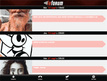 Tablet Screenshot of leforum-vaureal.fr